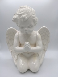 Large Praying Cherub from Eagledale Florist in Indianapolis, IN