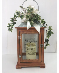 Gone Not Forgotten Lantern from Eagledale Florist in Indianapolis, IN