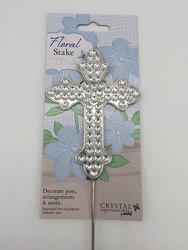 Acrylic Iridescent Floral Stake from Eagledale Florist in Indianapolis, IN