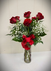 Half Dozen Premium Red Roses from Eagledale Florist in Indianapolis, IN