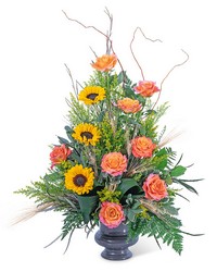 Sunset Solstice Urn from Eagledale Florist in Indianapolis, IN