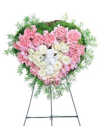Forever Our Angel Standing Heart from Eagledale Florist in Indianapolis, IN