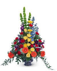 Vibrant Life Urn from Eagledale Florist in Indianapolis, IN