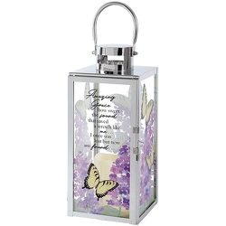 Amazing Grace Chrome Lantern from Eagledale Florist in Indianapolis, IN