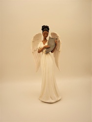 Angel with Harp from Eagledale Florist in Indianapolis, IN