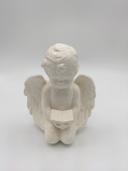 Cherub with Book from Eagledale Florist in Indianapolis, IN