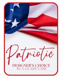 Patriotic Designer's Choice Flowers from Eagledale Florist in Indianapolis, IN