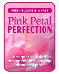 Pink Petal Perfection – Designer's Choice from Eagledale Florist in Indianapolis, IN