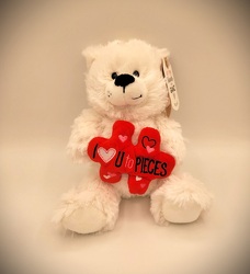 Love U to Pieces Bear from Eagledale Florist in Indianapolis, IN