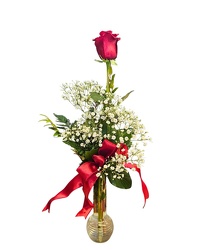 One Rose Arrangement from Eagledale Florist in Indianapolis, IN