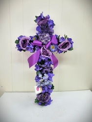 Peaceful Love Silk Cross from Eagledale Florist in Indianapolis, IN