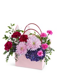 Charming Magenta Tote from Eagledale Florist in Indianapolis, IN
