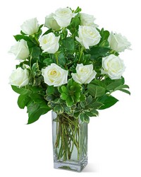 White Roses (12) from Eagledale Florist in Indianapolis, IN