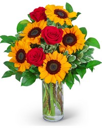 Rosy Sunflowers from Eagledale Florist in Indianapolis, IN