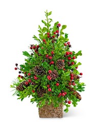 Adorned Boxwood Tree from Eagledale Florist in Indianapolis, IN
