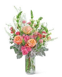 Rosy Coral Breeze from Eagledale Florist in Indianapolis, IN